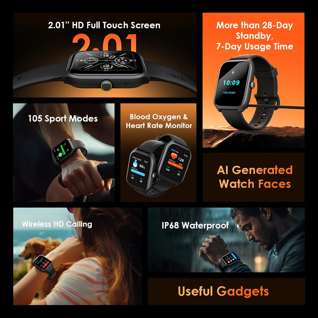 oraimo Watch 5 Lite | OSW-804